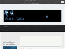 Tablet Screenshot of josecvales.com